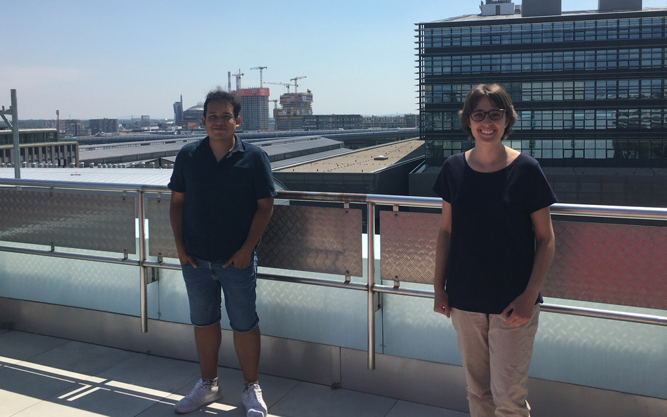 Luis Miguel Cerron Alvan (l), Helena Bragulat Teixidor (r), (c) Max Perutz Labs